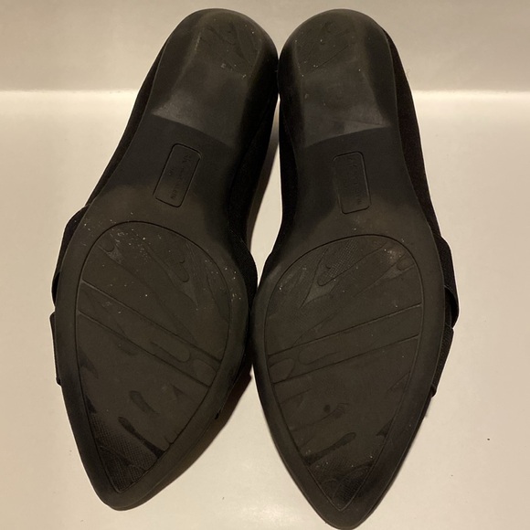 Anne Klein Oval Pointed Toe Flats Black iFlex Women’s 7.5 - Picture 4 of 4